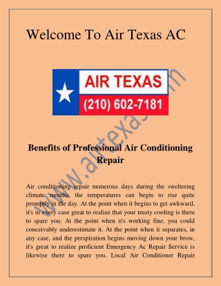 AC Shavano Park , AC Repair Converse  - airtxac.com