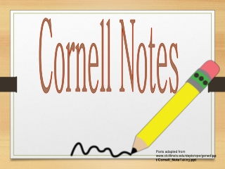 Cornell Notes