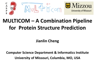 MULTICOM – A Combination Pipeline for  Protein Structure Prediction