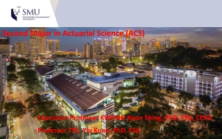 Second Major in Actuarial  Science (ACS)