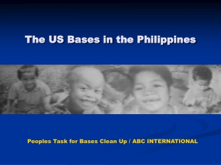 The US Bases in the Philippines