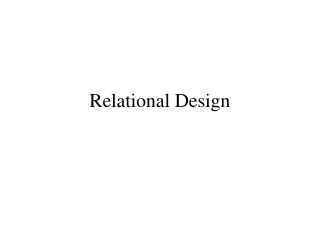 Relational Design