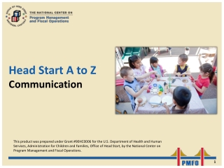 Head Start A to Z Communication