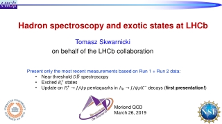 Hadron spectroscopy and exotic states at LHCb