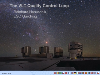 The VLT Quality Control Loop