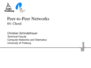 Peer-to-Peer Networks 04: Chord