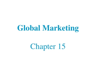 Global Marketing