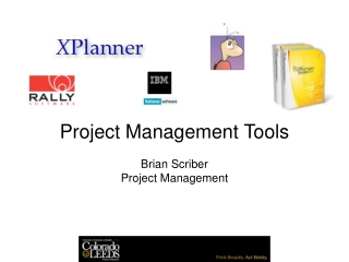 Project Management Tools Brian Scriber Project Management