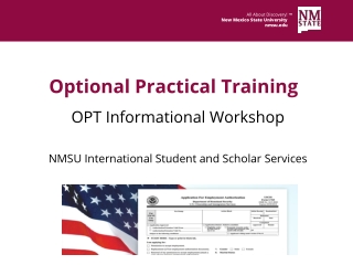 Optional Practical Training