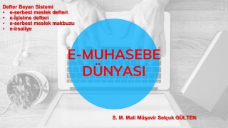 E-MUHASEBE DÜNYASI