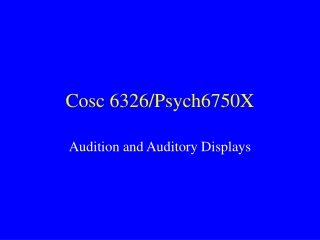 Cosc 6326/Psych6750X