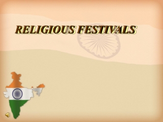 RELIGIOUS FESTIVALS