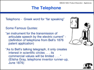 The Telephone