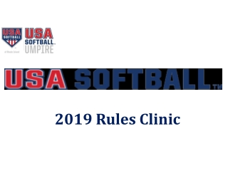 2019 Rules Clinic