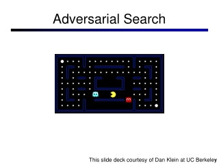 Adversarial Search