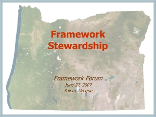 Framework  Stewardship