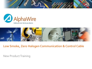 Low Smoke, Zero Halogen Communication &amp; Control Cable