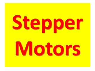 Stepper Motors