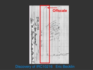 Discovery of IRC10216   Eric Becklin