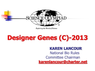 Designer Genes (C)-2013