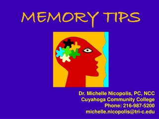 MEMORY TIPS