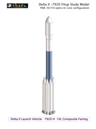 Delta II Launch Vehicle   7920 H  10L Composite Fairing