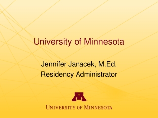 University of Minnesota