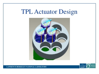 TPL Actuator Design