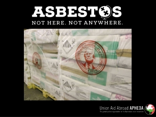 Who are  the  asbestos lobby?