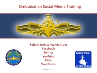 Ombudsman Social Media Training