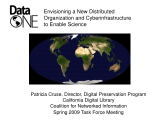 Envisioning a New Distributed  Organization and Cyberinfrastructure  to Enable Science