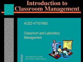 Introduction to Classroom Management
