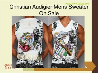 Christian Audigier Mens Sweater On Sale