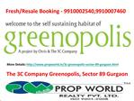 3c Greenopolis gurgaon,among the 4 main 9910002540,991000746