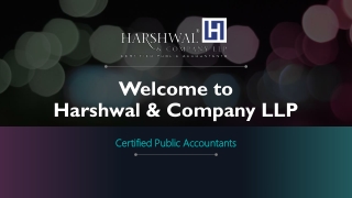 Best Auditing and Assurance Services in USA – Harshwal & Company LLP