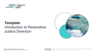 TEMPLATE // INTRODUCTION TO RESTORATIVE JUSTICE DIVERSION