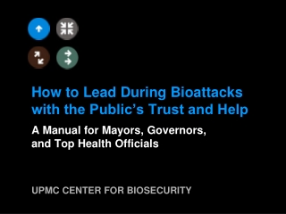 UPMC CENTER FOR BIOSECURITY
