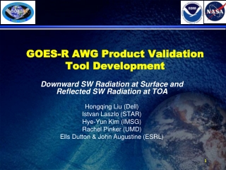 GOES-R AWG Product Validation Tool Development