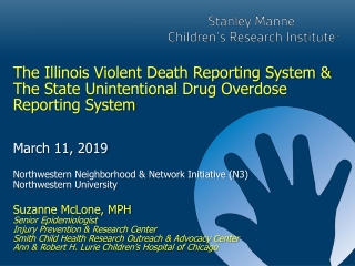 National Violent Death Reporting System:  A History