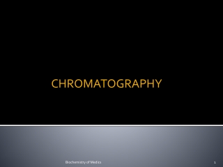 CHROMATOGRAPHY