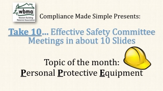 Compliance Made Simple Presents: