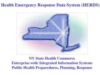 NY State Health Commerce  Enterprise-wide Integrated Information Systems