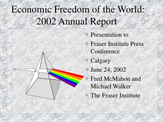 Economic Freedom of the World: 2002 Annual Report