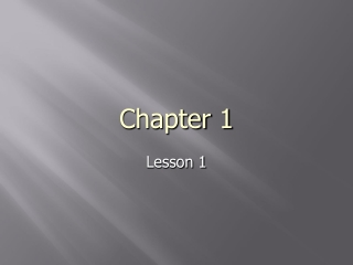 Chapter 1