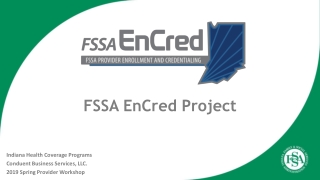 FSSA EnCred Project