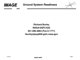 Ground System Readiness