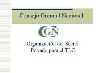 Consejo Gremial Nacional