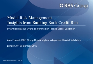 Model Risk Management Insights from Banking Book Credit Risk