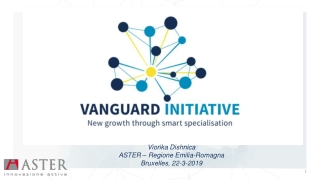 Viorika Dishnica ASTER  –  Regione Emilia-Romagna Bruxelles, 22-3-2019