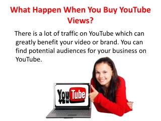 What Happen When You Buy YouTube Views?
